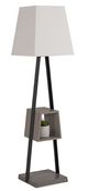 VIG Furniture Modrest Cortez Black/White Floor Lamp-0