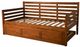 Kodiak Furniture Boho Barbados Twin Daybed with Trundle-1