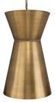 Uttermost® Crocker Antique Brass Pendant-3
