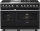 Viking® 5 Series 48" Onyx Pro Style Dual Fuel (LP) Range with Polished Chrome Trim-2