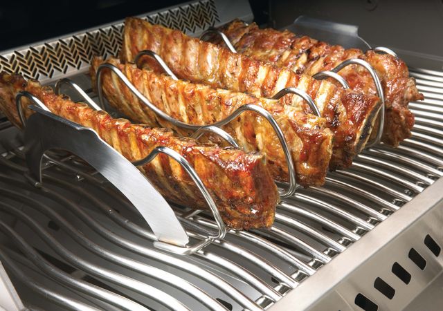 Napoleon PRO Stainless Steel Rib/Roast Rack-2