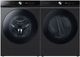 Samsung Bespoke 8700 Series Brushed Black Front Load Laundry Pair-0