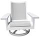 CabanaCoast® Customizable Hockley Cast Aluminum Outdoor Lounge Swivel Rocker Chair-1