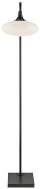 Currey & Company Solfeggio Oil Rubbed Bronze/Opaque White Floor Lamp-2