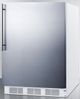 Summit® 5.5 Cu. Ft. Stainless Steel Under the Counter Refrigerator-1
