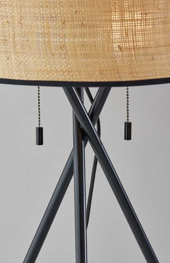 Adesso® Bushwick Black Table Lamp-1