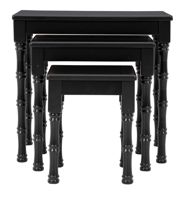 Signature Design by Ashley® Dasonbury 3-Piece Black Accent Table-1