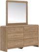 Signature Design by Ashley® Gramburg Warm Natural Brown Dresser and Mirror-0