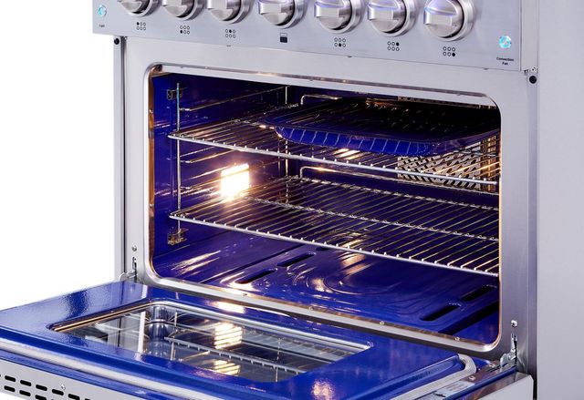 Thor Kitchen® 36" Stainless Steel Pro Style Dual Fuel Range-1