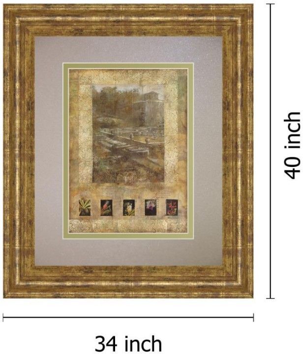 Classy Living Kemp Botany Journal I Wall Art-2