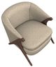 Best® Home Furnishings Customizable Tatiana Accent Chair with Dark Walnut Legs-4