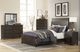Homelegance® Hebron Dark Cherry California King Sleigh Bed-3