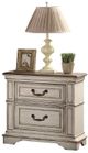 New Classic® Home Furnishings Anastasia 5-Piece Antique Bisque Queen Upholstered Bedroom Set with Chest and Nightstand-2