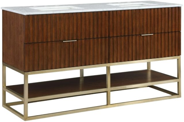 Meridian Furniture Monad Walnut 60" Bathroom Vanity-0