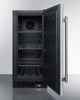 Summit® 2.5 Cu. Ft. Stainless Steel Upright Freezer-2