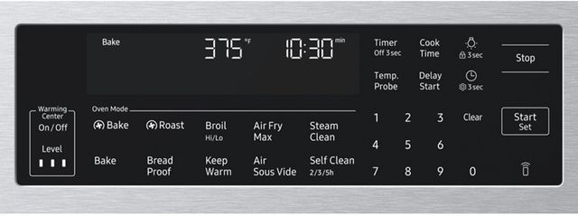 Samsung Bespoke 25" Stainless Steel Smart Slide-In Electric Range with Illuminated Precision Knobs-2