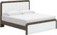 Signature Design by Ashley® Mazilar Brown/White King Upholstered Panel Bed-0