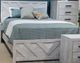Signature Design by Ashley® Cayboni 3-Piece Whitewash King Panel Bed Set-1