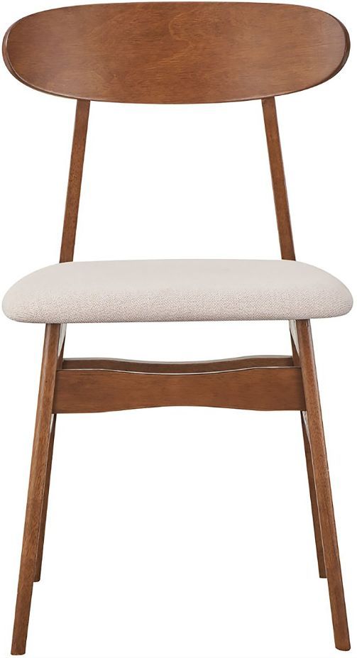 New Classic® Home Furnishings Morroco Natural/Walnut Brown Dining Side Chair-2