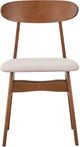 New Classic® Home Furnishings Morroco Natural/Walnut Brown Dining Side Chair-2