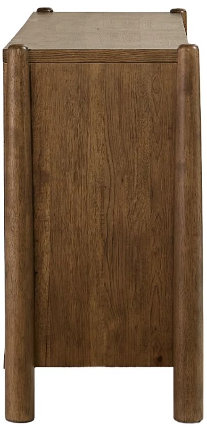 Riverside Furniture Henderson Toasted Pecan 6-Drawer Dresser-3