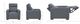 La-Z-Boy® Acadia Navy Power Reclining Chair with Headrest-2