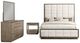 Coaster® Durango 4-Piece Cream/Washed Oak Eastern King Size Bedroom Set-0