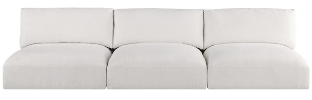Meridian Furniture Ease 3-Piece Cream Armless Modular Sofa-1