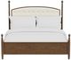 Riverside Furniture Calhoun Whiskey Oak King Upholstered Panel Bed-2