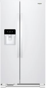 Whirlpool® 36 in. 24.6 Cu. Ft. White Side-by-Side Refrigerator