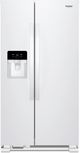 Whirlpool® 36 in. 24.6 Cu. Ft. White Side-by-Side Refrigerator-0