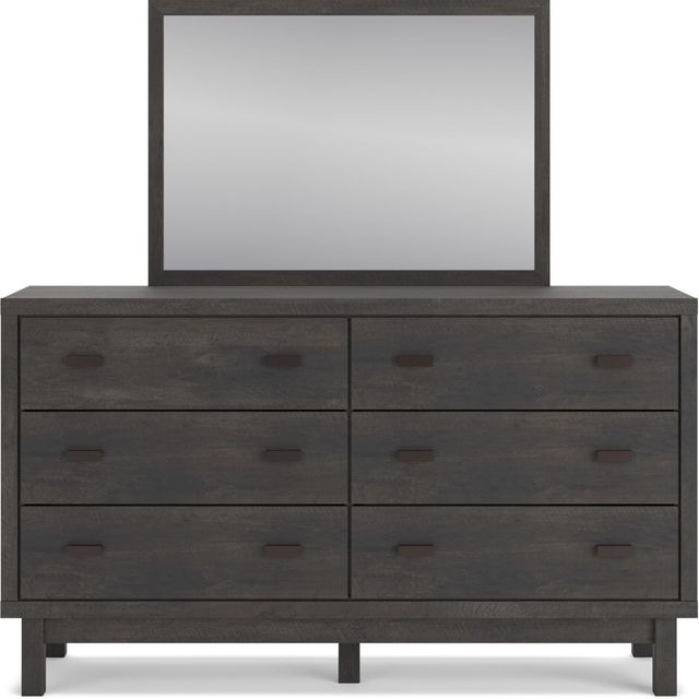 Signature Design by Ashley® Toretto Charcoal Dresser and Mirror-1