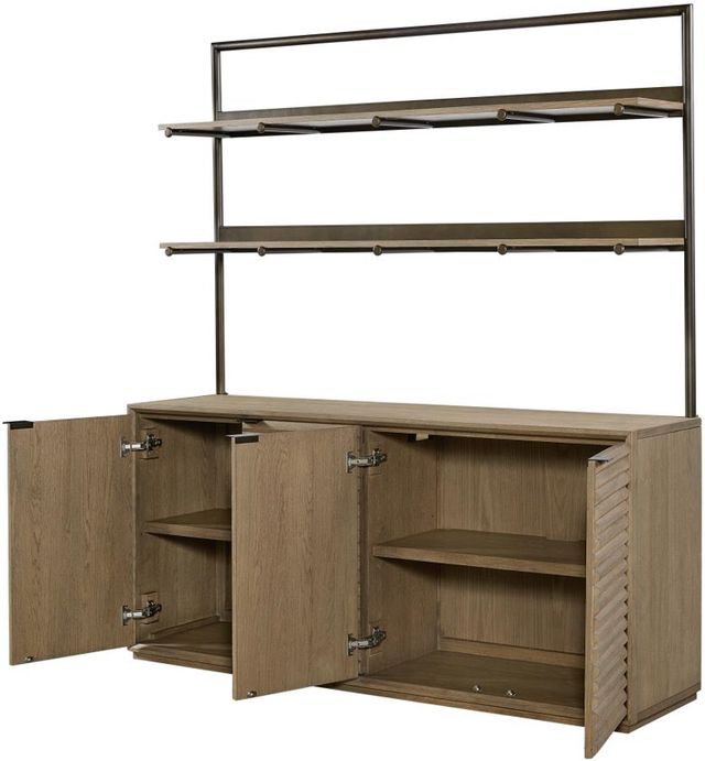 Bernards Linné Wheat Sideboard and Hutch-3