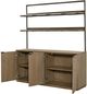 Bernards Linné Wheat Sideboard and Hutch-3