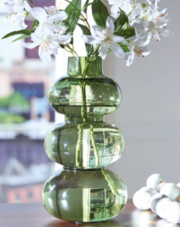 Signature Design by Ashley® Renethorne Green 12" Vase-2