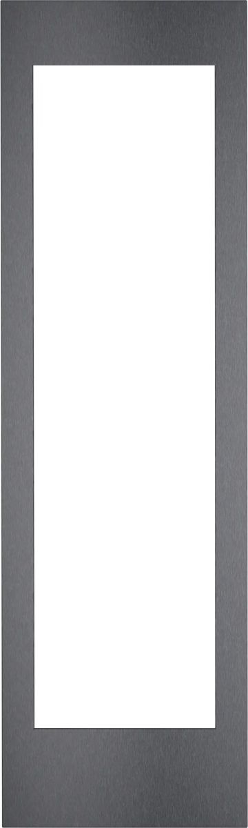 Gaggenau Vario Cooling Expressive Series 24" Dark Brushed Stainless Steel Door Panel-0