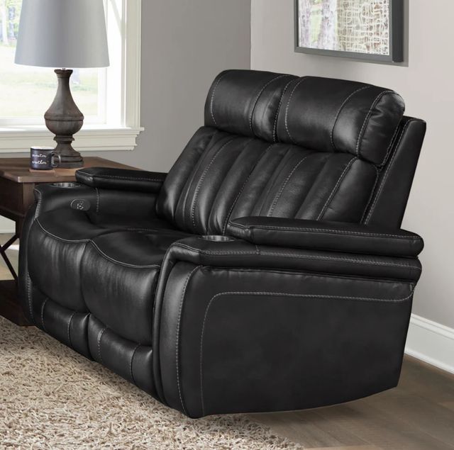 Parker House® Royce Midnight Power Reclining Loveseat-2