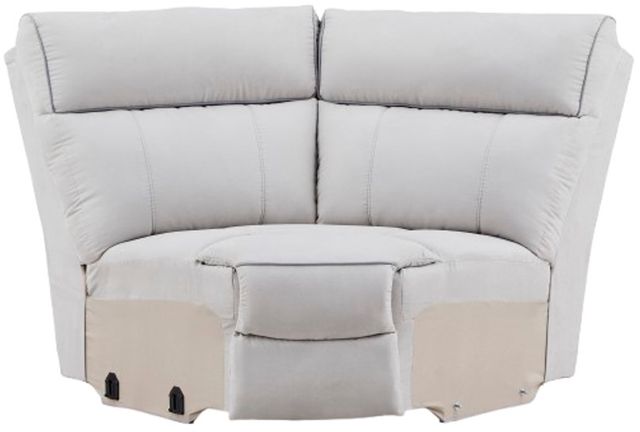 Signature Design by Ashley® Social Pointe 6-Piece Ash/Pearl Modular Power Reclining Sectional-4