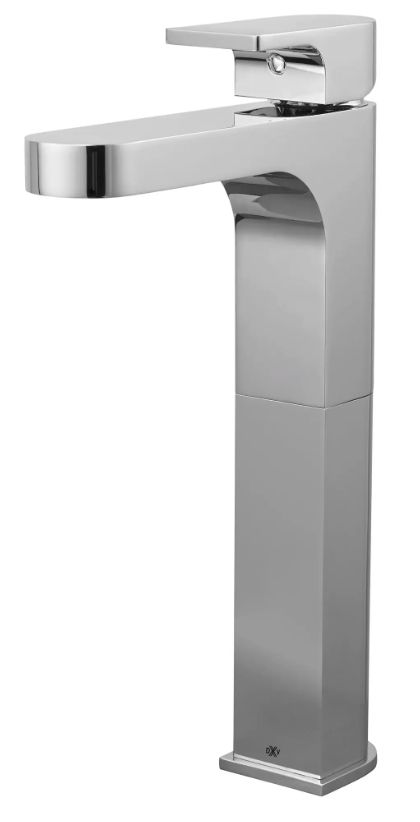 DXV Equility® Polished Chrome Single Handle Vessel Bathroom Faucet with Lever Handle-2