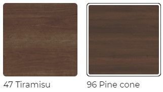 Amisco Customizable Calypso Walnut End Table-2