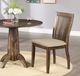 Winners Only® Zoey Beige/Brown Slat Back Dining Side Chair-1