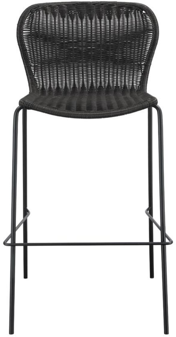Coaster® McKinley 2-Piece Brown/Sandy Black Upholstered Bar Stools-2
