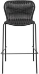 Coaster® McKinley 2-Piece Brown/Sandy Black Upholstered Bar Stools-2