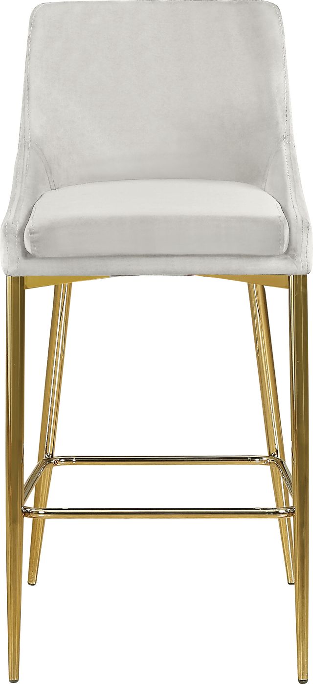 Meridian Furniture Karina Cream Counter Stool-2