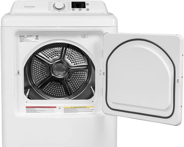 Element® 6.7 Cu. Ft. White Front Load Gas Dryer -1