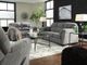 Benchcraft® Allmaxx 3-Piece Pewter Living Room Set-4