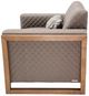 Michael Amini® Hudson Ferry Driftwood/Slate Chair and a Half-3