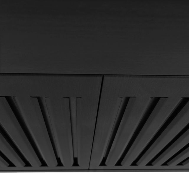 ZLINE 42" Black Stainless Steel Wall Mount Range Hood-3