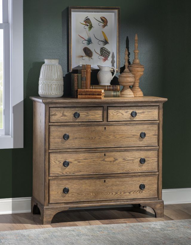 Legacy Classic Vintage Market Barnwood Oak Chest-1