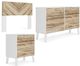 Signature Design by Ashley® Piperton 3-Piece Brown/White Twin Panel Bed Set-0